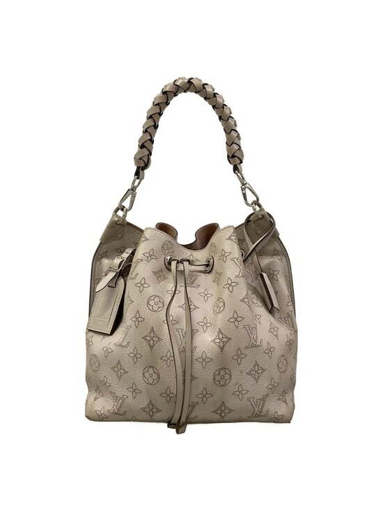 Louis Vuitton Handbags - Louis Vuitton Handbag Mahina Mulia Brume Leather Cowhide